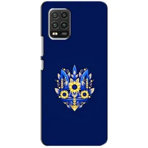 Чохол Укр Символіка для Xiaomi Mi 10 Lite (Квітучий Герб)