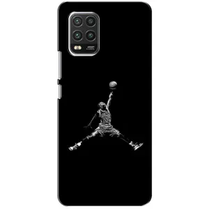 Силіконовый Чохол Nike Air Jordan на Сяомі Мі 10 Лайт (Джордан)