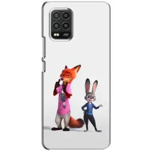 Силіконовий чохол з принтом Зоотрополіс для Xiaomi Mi 10 Lite (Джуді і Нік)