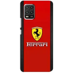 Силіконовий бампер з картинкою машини на Xiaomi Mi 10 Lite (Ferrari Logo)