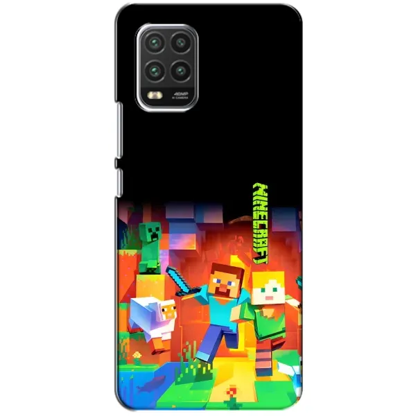 Чехол с рисунком «Герой Майнкрафт» для Xiaomi Mi 10 Lite Чехол с рисунком «Герой Майнкрафт» для Xiaomi Mi 10 Lite