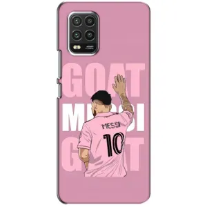 Чехлы Лео Месси в Майами на Xiaomi Mi 10 Lite (GOAT MESSI)