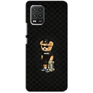 Чехлы Мишка Тедди для Сяоми Ми 10 Лайт (GUCCI Teddy)