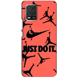 Силіконовый Чохол Nike Air Jordan на Сяомі Мі 10 Лайт (Just Do It)