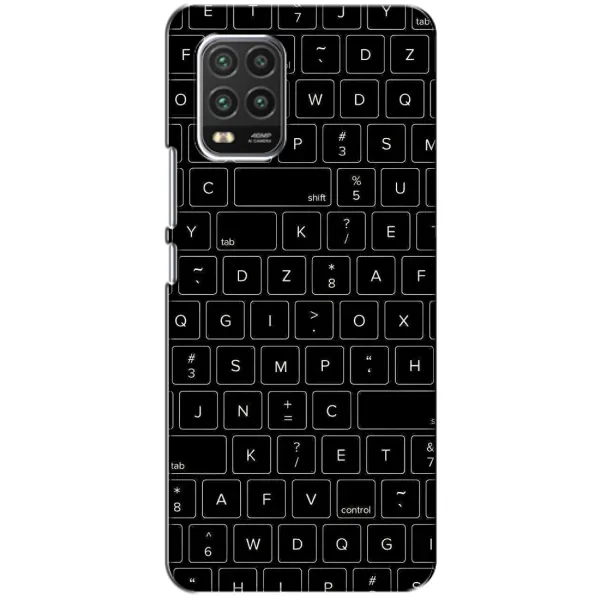Чехол с рисунком «Клавиатура» для Xiaomi Mi 10 Lite Чехол с рисунком «Клавиатура» для Xiaomi Mi 10 Lite