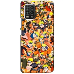 Чехлы с принтом Наруто на Xiaomi Mi 10 Lite (Коллаж Наруто)