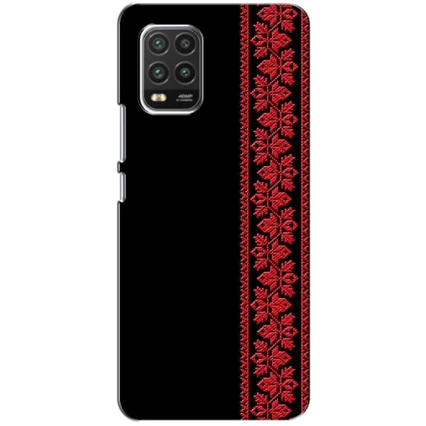 Чехол с рисунком «Красная Вышиванка» для Xiaomi Mi 10 Lite Чехол с рисунком «Красная Вышиванка» для Xiaomi Mi 10 Lite