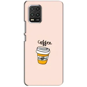 Чехол с изображением вкусной еды для Xiaomi Mi 10 Lite (Кружка кофе)