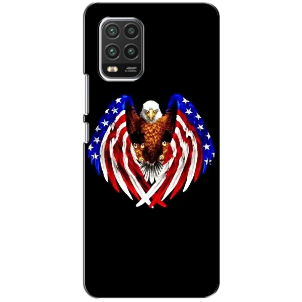Чехол с рисунком «Крылья США» для Xiaomi Mi 10 Lite