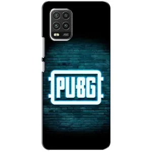 Чохол (TPU) з картинкою "Лого Пабг" на Сяомі Мі 10 Лайт (Лого PUBG)
