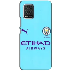 Силиконовые Чехлы принт Футбол на Xiaomi Mi 10 Lite (Man City)