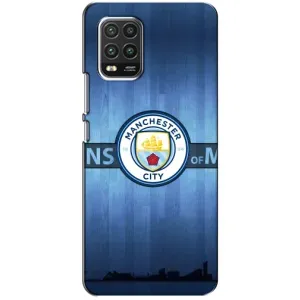 Силиконовые Чехлы принт Футбол на Xiaomi Mi 10 Lite (ManCity)