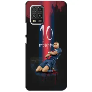 Чехол (TPU) с Футболистом на Xiaomi Mi 10 Lite (MBAPPE 10)