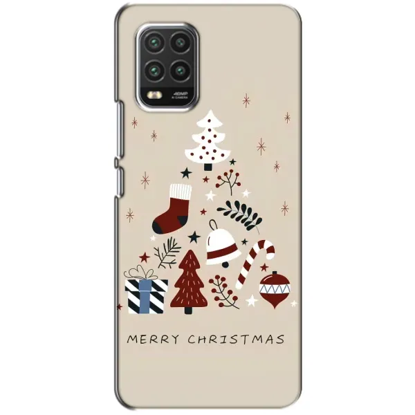 Чехол с рисунком «Merry Christmas» для Xiaomi Mi 10 Lite Чехол с рисунком «Merry Christmas» для Xiaomi Mi 10 Lite