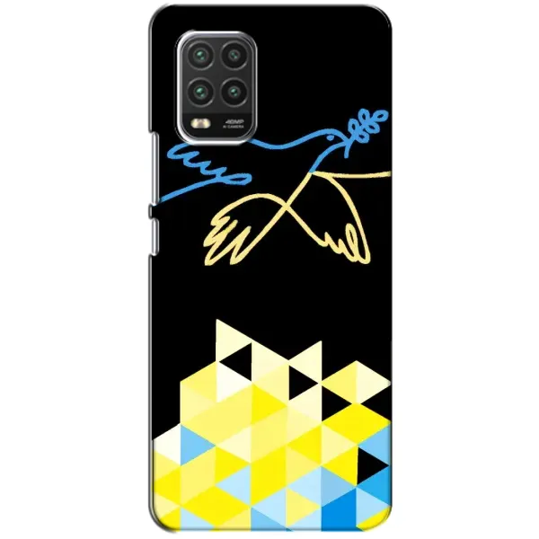Чехол с рисунком «Мир для Украины» для Xiaomi Mi 10 Lite Чехол с рисунком «Мир для Украины» для Xiaomi Mi 10 Lite