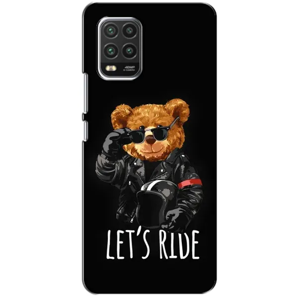 Чехол с рисунком «Модный Мишка» для Xiaomi Mi 10 Lite Чехол с рисунком «Модный Мишка» для Xiaomi Mi 10 Lite
