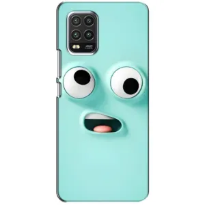 Чохли (ТПУ) (смішні стікери) для Xiaomi Mi 10 Lite (Кумедне м'ятне обличчя)