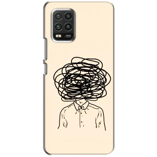 Чехол с рисунком «Мысли» для Xiaomi Mi 10 Lite Чехол с рисунком «Мысли» для Xiaomi Mi 10 Lite