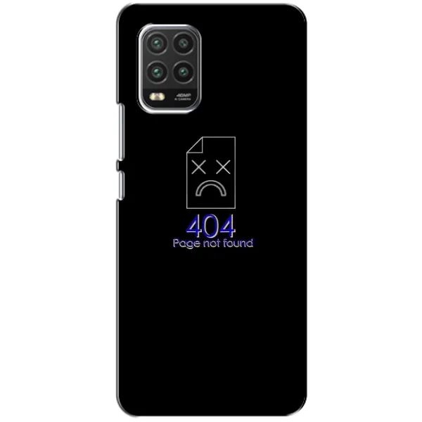 Чехол с рисунком «Ошибка 404» для Xiaomi Mi 10 Lite Чехол с рисунком «Ошибка 404» для Xiaomi Mi 10 Lite
