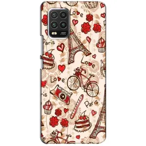Чехол с Эйфелевой башней на Xiaomi Mi 10 Lite (Париж мечта)