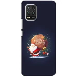 Чохол Санта Клаус для Xiaomi Mi 10 Lite (Подарунки від Санти)
