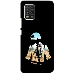 Чохол з картинкою "Герой Pubg" на Xiaomi Mi 10 Lite (Пубг мен)