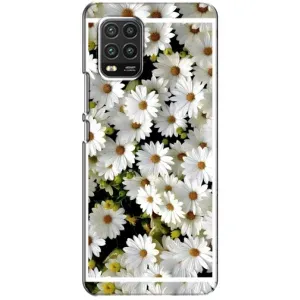 Чехол с ромашками на Xiaomi Mi 10 Lite (Рамка в ромашках)