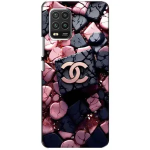 Чехол (Dior, Prada, YSL, Chanel) для Xiaomi Mi 10 Lite (Шанель)