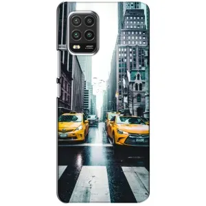 Силиконовый бампер (Работники) на Xiaomi Mi 10 Lite (Такси)