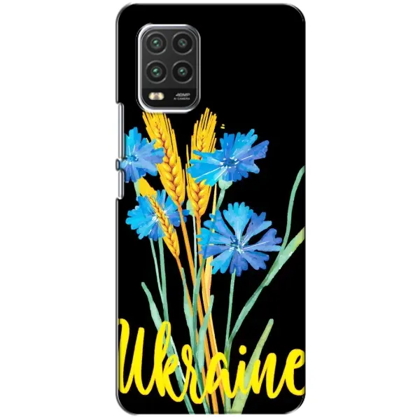 Чехол с рисунком «Ukraine в цветочках» для Xiaomi Mi 10 Lite Чехол с рисунком «Ukraine в цветочках» для Xiaomi Mi 10 Lite