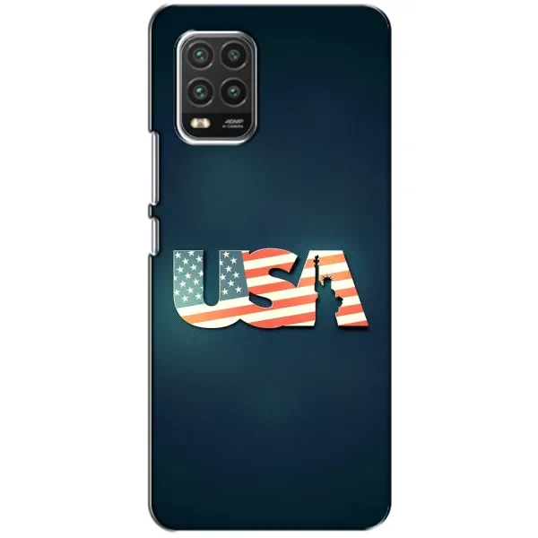 Чехол с рисунком «USA» для Xiaomi Mi 10 Lite