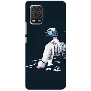 Чохол з картинкою "Герой Pubg" на Xiaomi Mi 10 Lite (В екіперівці)