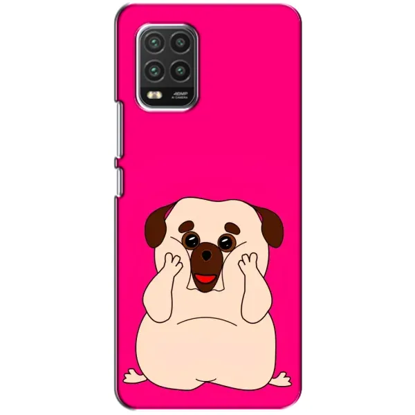 Чехол с рисунком «Веселый Мопсик» для Xiaomi Mi 10 Lite Чехол с рисунком «Веселый Мопсик» для Xiaomi Mi 10 Lite