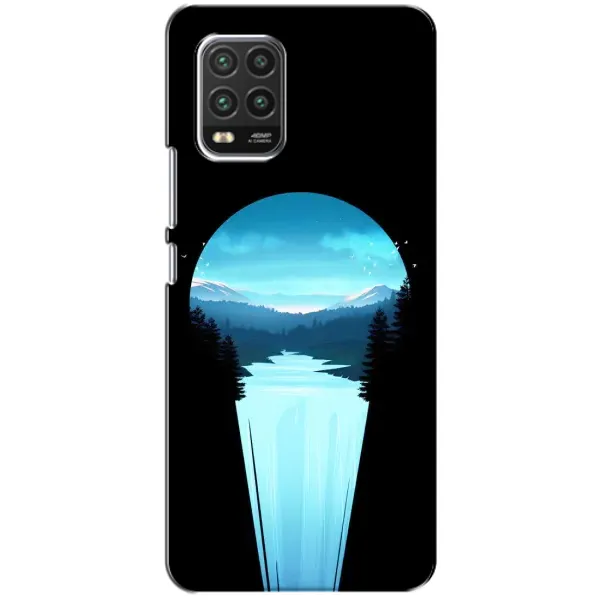 Чехол с рисунком «Синий Водопад» для Xiaomi Mi 10 Lite Чехол с рисунком «Синий Водопад» для Xiaomi Mi 10 Lite