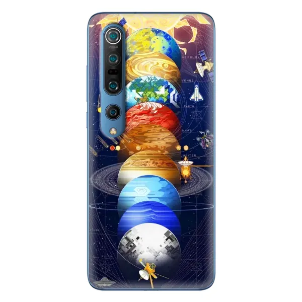Чехол с рисунком «Арт планети» для Xiaomi Mi 10 Pro Чехол с рисунком «Арт планети» для Xiaomi Mi 10 Pro