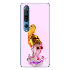 Чехол с Прикольным принтом на Xiaomi Mi 10 Pro (АРТ Статуя)