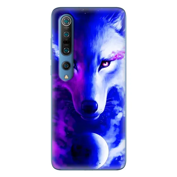 Чехол с рисунком «Арт-Волк» для Xiaomi Mi 10 Pro Чехол с рисунком «Арт-Волк» для Xiaomi Mi 10 Pro