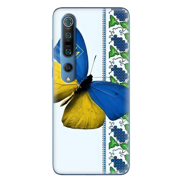 Чехол с рисунком «Бабочка» для Xiaomi Mi 10 Pro