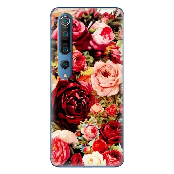 Чехол с рисунком «Букет цветов» для Xiaomi Mi 10 Pro Чехол с рисунком «Букет цветов» для Xiaomi Mi 10 Pro