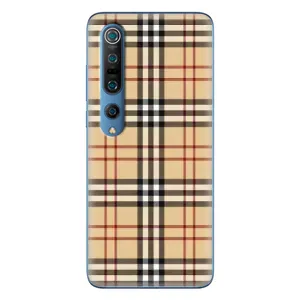 Чехол с рисунком «Burberry стиль» для Xiaomi Mi 10 Pro
