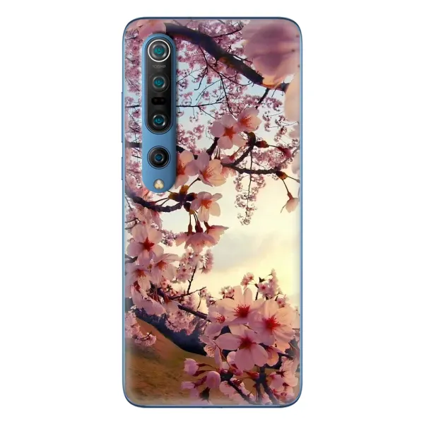 Чехол с рисунком «Цветущая сакура» для Xiaomi Mi 10 Pro Чехол с рисунком «Цветущая сакура» для Xiaomi Mi 10 Pro
