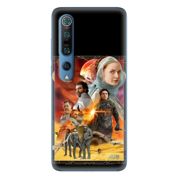 Чехол с рисунком «Д Ю Н А» для Xiaomi Mi 10 Pro