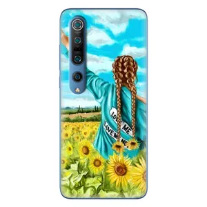 Чохол Стильні дівчата на Xiaomi Mi 10 Pro (Дівчина на полі)