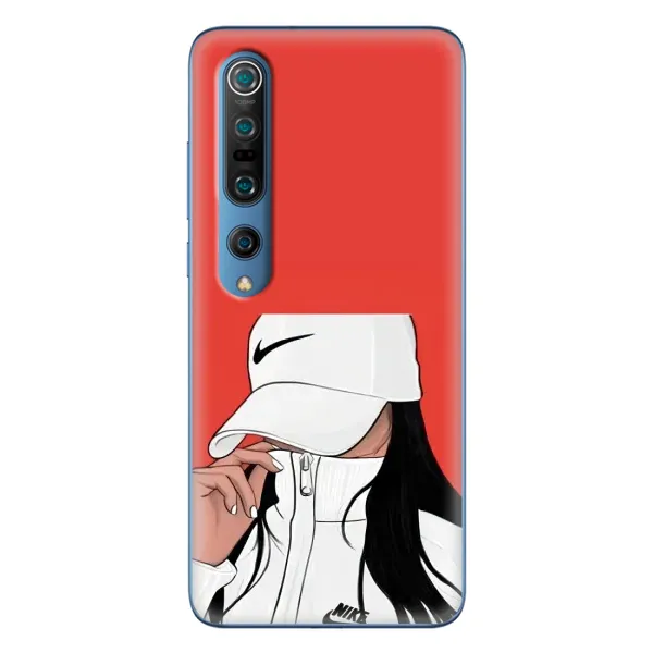 Чехол с рисунком «Девушка Nike» для Xiaomi Mi 10 Pro Чехол с рисунком «Девушка Nike» для Xiaomi Mi 10 Pro