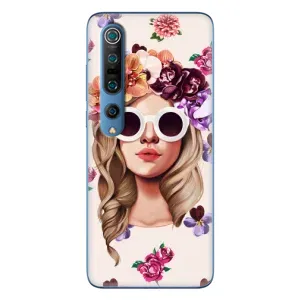 Чохол з картинкою Модні Дівчата Xiaomi Mi 10 Pro (Дівчина в окулярах)