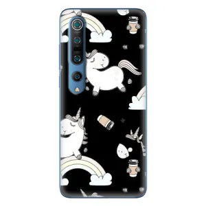 Чохол Unicorn на Xiaomi Mi 10 Pro (Єдинорог з кавою)