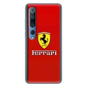 Силіконовий бампер з картинкою машини на Xiaomi Mi 10 Pro (Ferrari Logo)