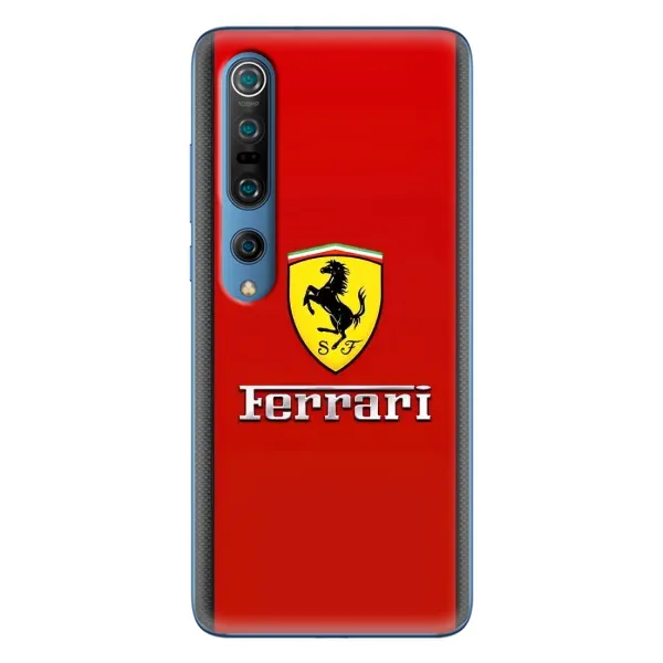 Чехол с рисунком «Ferrari Logo» для Xiaomi Mi 10 Pro Чехол с рисунком «Ferrari Logo» для Xiaomi Mi 10 Pro