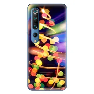 Чехол Новогодняя Елка на Xiaomi Mi 10 Pro (Гирлянды)