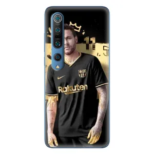 Силиконовый Чехол Xiaomi Mi 10 Pro (Gold Neymar)